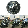 005ln014 Black Inch Motorcycle Led Headlight Halo Angel Eye 651354931412