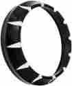 0207-2005xvt-bm Xtreme Machine 7 Headlight Bezel Black Cut
