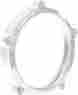 0207-2008tra-ch Roland Sands Design Rsd Tracker Headlight Bezel 5.75 Chrome