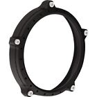 0207-2008tra-smb Roland Sands Design Black Tracker Headlight Bezel