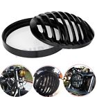 Sf000 04-12 Sf 5 3 4 Black Aluminum Headlight Grill Cover For Harley Sportster Xl 1200