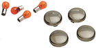 0906-6315 Drag Specialties Bullet Turn Signal Lenses With Bulbs Pk For