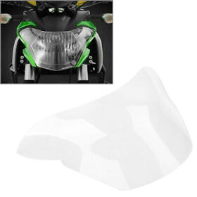 1 Pcs New Front Headlight Guard Shield Screen Lens Cover For Kawasaki Z650 17-18