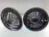 1002b-1 Black H4 Lamp Crystal 7 Assembly Clear Headlights Diamond