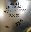 110-31877 110-3187 Yamaha Koito Vintage Headlight Headlamp Koite Enduro Gt