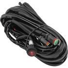 12078 Quadboss Dual Dt Connector Wiring Harness
