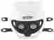 Pf01688-041 12v35w Ufo Plastics Headlight Twins Halogen White