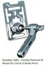 1682 Kuryakyn Clutch Or Brake Perch Accessory Mounts Chrome Each