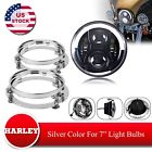 190093161754 Sunydeal Fit Jeep Wrangler Electra Glide Led Headlight
