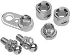 1901-0383 Drag Specialties Turn Signal Swivel Mount Kit For Harley Chrome