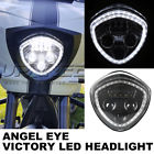 190497146180 Suparee Angel Eye Motorcycle Led Headlight Kit For