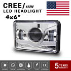 1pcs-chrome-professioal Globled Led Headlight Lamp Sealed Beam Fit Honda Suzuki