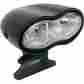 20-6070b Drag Specialties Black Wave Headlight For Harley Motorcycle Chopper
