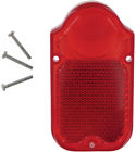 2010-0565 Drag Specialties Tombstone Taillight Lens For Universal Red