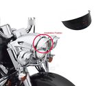 20180720048 Gear Skull Black Headlight Visor Heavy Duty Thick For Harley