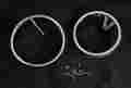 223006-028 Kawasaki F11 250 F9 F7 Headlight Chrome Rim Adjuster Hardware