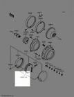 23007-1382 23007-1001 Kawasaki Oem Part