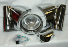 24-0355 V-twin Manufacturing Harley Chrome Headlight