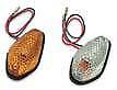 25-8178 Ks Technologies Teardrop Marker Lights Amber Dual Filament