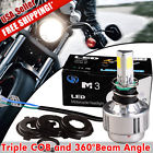2600lm Generic 1x New H4 Hb2 9003 White Hi Lo Beam Led Motorcycle Headlight Lamp 12v 24v 6874783061626