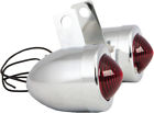 280055 Harddrive Bullet Lights Red Lens Single Filament For Harley