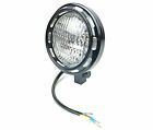 2fm-41-14035b Custom Slotted Trim Ring Headlight Satin Black Harley Chopper Bobber
