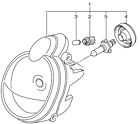 2s3-84300-00-00 Yamaha Oem Headlight Assy