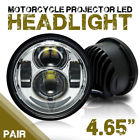 4hdlt-chrm 2x Genssi In Led Chrome Projector Headlight Harley Davidson 618460186167