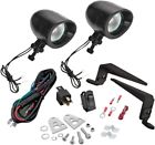 30-102bk Show Chrome Mini Driving Light Kit Black Halogen Victory Cross