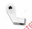 31-0944 V-twin Manufacturing Chrome Extended Headlamp Mounting Bracket Billet Headlight