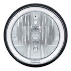 31285 United Pacific Harley Honda Motorcycle Round Crystal Headlight 680474700301