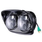 33hla001-g2001b-06 Yescom Dual Projector Led Headlight Lamp For Harley 657258021723