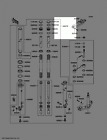 36001-0154-266 Kawasaki Oem Part B.white Left