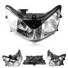 420027552717 Unbranded Clear Lens Motorcycle Front Headlight Headlamp For