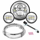 4333013934 Sunpie Motorcycle Led Headlight For Harley Davidson Road King Glide