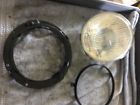 4406250 Road King Flhr Single Headlight Head Lamp Light Rings