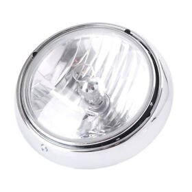 5.1x8.4inch Headlight Front Round Head Lamp For Harley Street Glide Aluminum