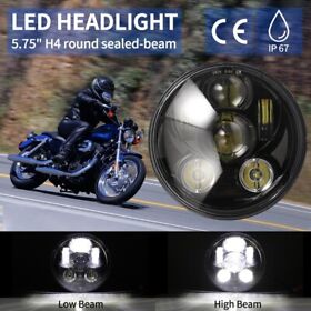 Mrc00499 5.75inch Led Projector Headlight For Harley Dyna Softail Sportster Xl 883