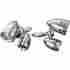 5007 Kuryakyn Driving Lights Chrome Clear Harley Fltr Road Glide 1998-2002 2007-2009