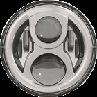 554991 Speaker Chrome Evo Dual Burn Headlight Mounting Ring