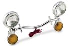557731 National Cycle Light Bar Chrome For Harley Fxd Fxst Fxwg