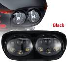 Beam2003-2013 611830684751 Unbranded Fit Harley Davidson Dual Led Headlight Assembly