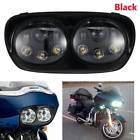 611830686182 Unbranded Dual Led Headlight Assembly Fit Glide Beam