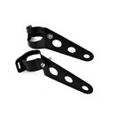 629769948530 Unbranded Universal Motorcycle Motorbike Streetfighter Headlight Headlamp Brackets
