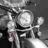 63-142 Show Chrome Elliptical Lightbar Kit 55w For Yamaha V-star 650 Classic 1998-2013