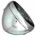 66-65066 Emgo Lucas Style 7in Side Mount Headlight Shells Chrome
