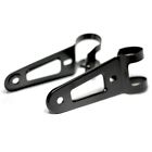 6611-29-blk Dcc Originals Lightweight Gloss Black Dimpled Headlight Mounting Brackets