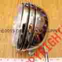 66705-74 03615 Delta Cycle Supply Harley Fx Xl Fxr Fxrs 74-89 5-3 4 Head Light Lamp H4 Flat Glass Chrome