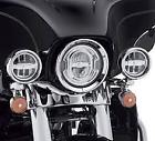 68000252 Harley Davidson Aux Daymaker Signitur Reflector Led Lamps Chrome