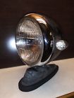 682-j Headlamp Vintage Headlight Bobber With Chevy Bucket Mount
